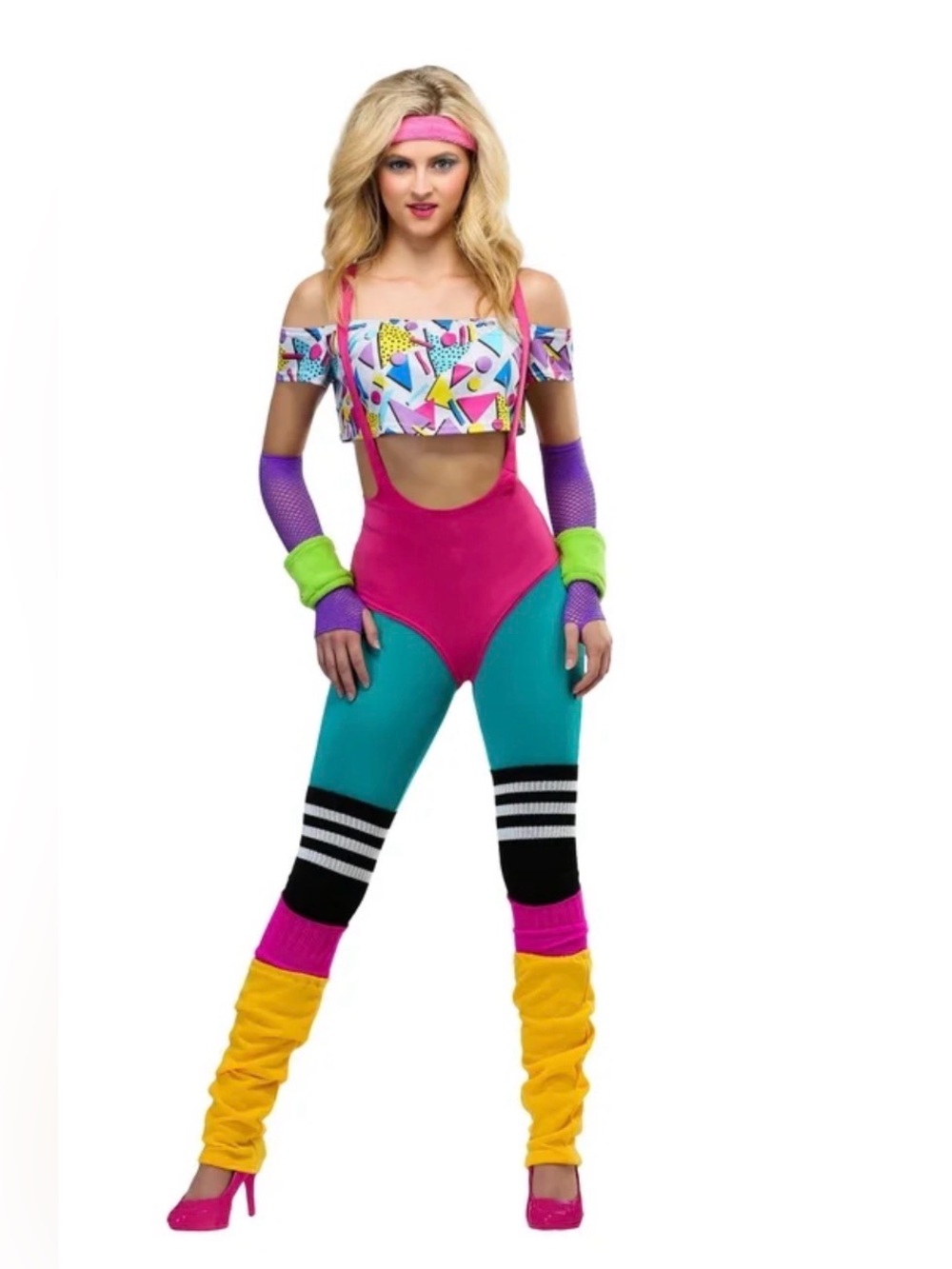 Women’s Work It Out 80’s Costume